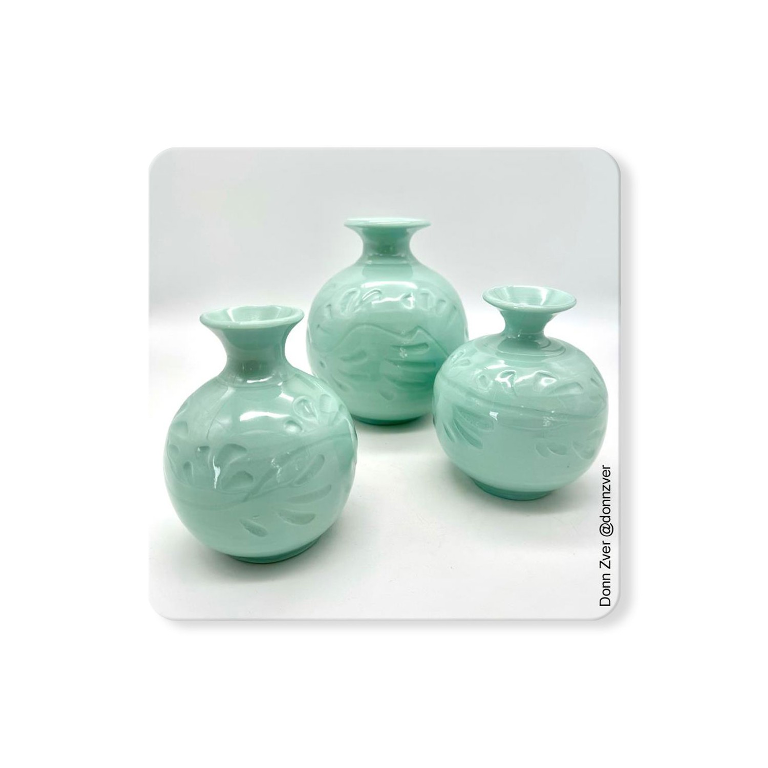 LAGOON - Porcelaine Bleu Turquoise